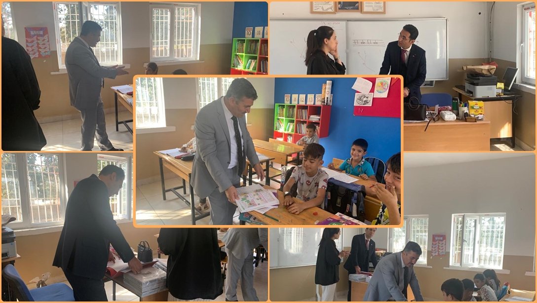 Karanfil ve  Kıvırcık İlkokulu Ziyaret Edildi.