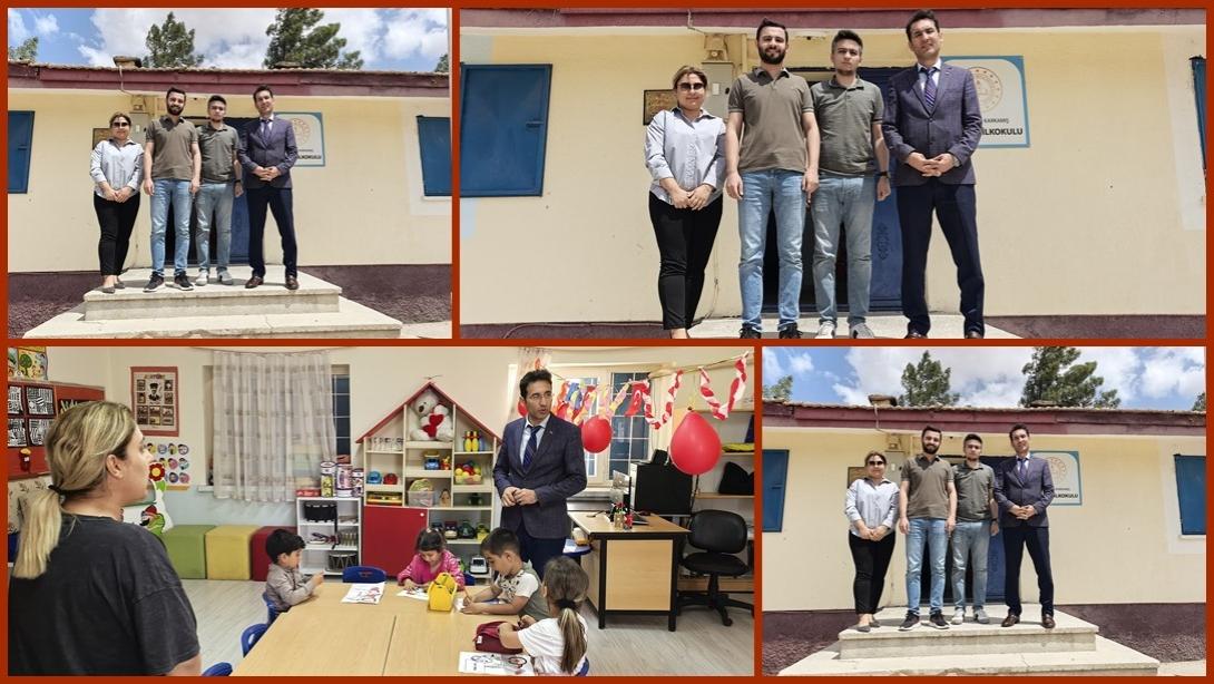 Akçaköy İlkokulu Ziyaret Edildi.